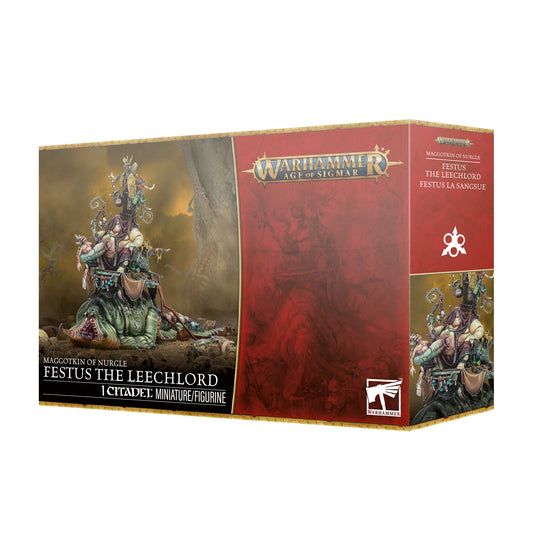 Warhammer Age of Sigmar Maggotkin of Nurgle Festus the Leechlord