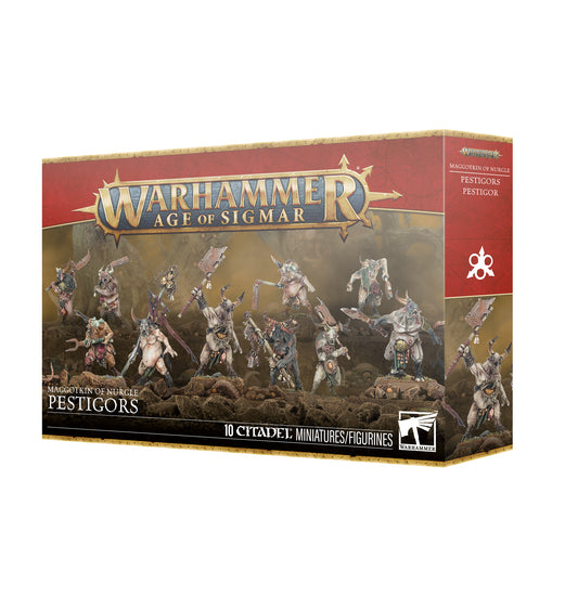 Warhammer Age of Sigmar Maggotkin of Nurgle Pestigors