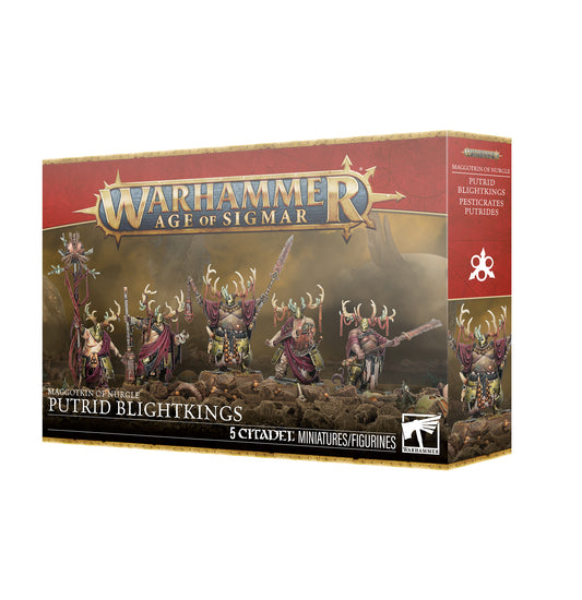 Warhammer Age of Sigmar Maggotkin of Nurgle Putrid Blightkings
