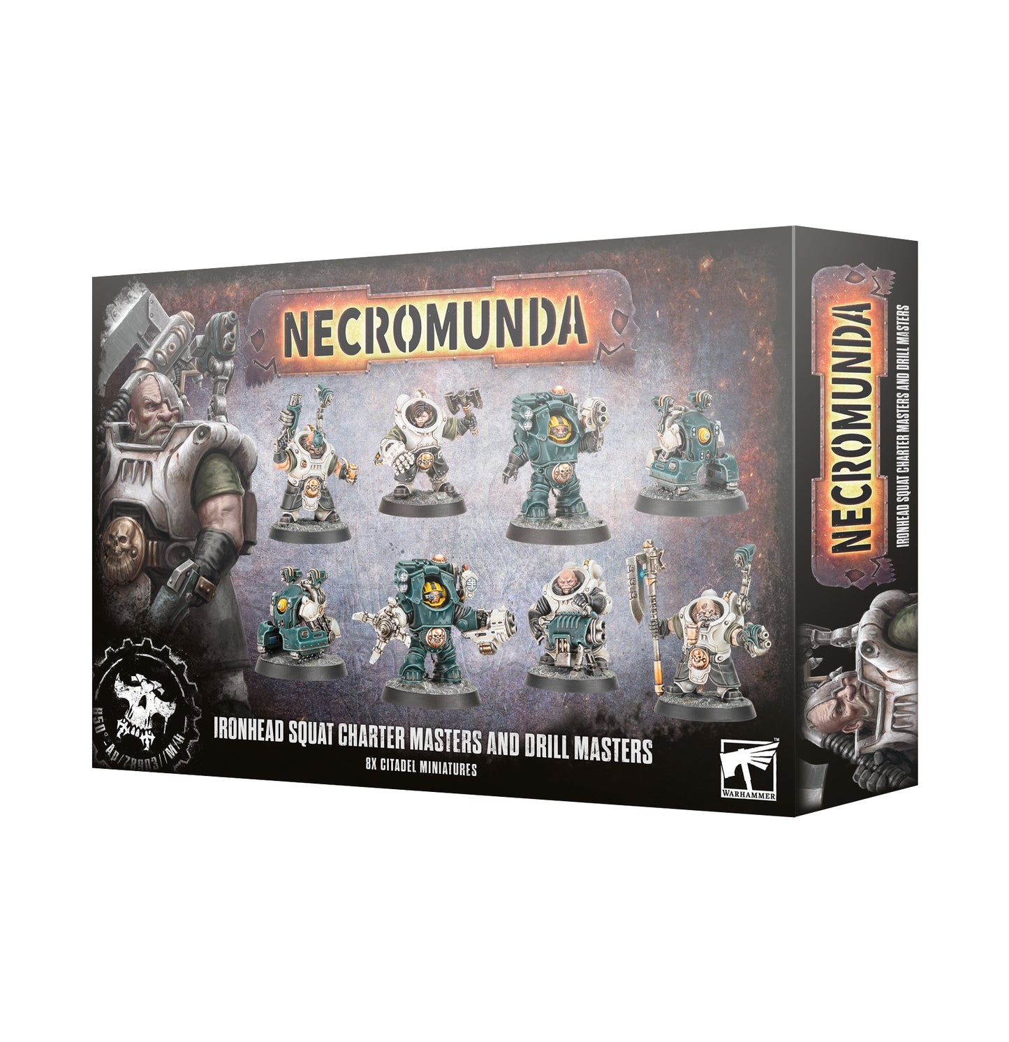 Warhammer Necromunda Ironhead Squat Charter Masters and Drill Masters