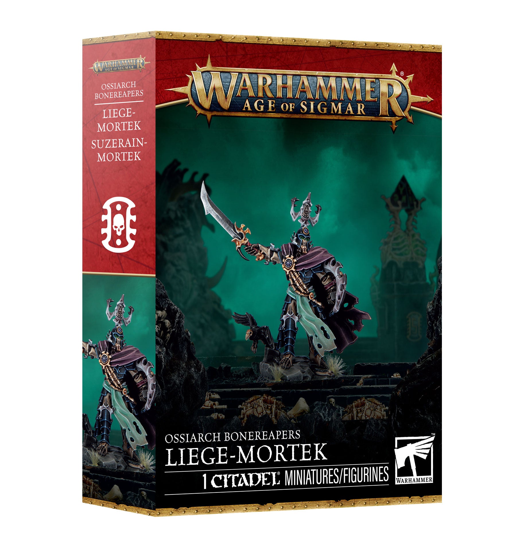 Warhammer Age of Sigmar Ossiarch Bonereapers Liege-Mortek