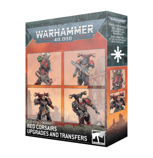 Warhammer 40,000 Chaos Space Marines Red Corsairs Upgrades and Transfers