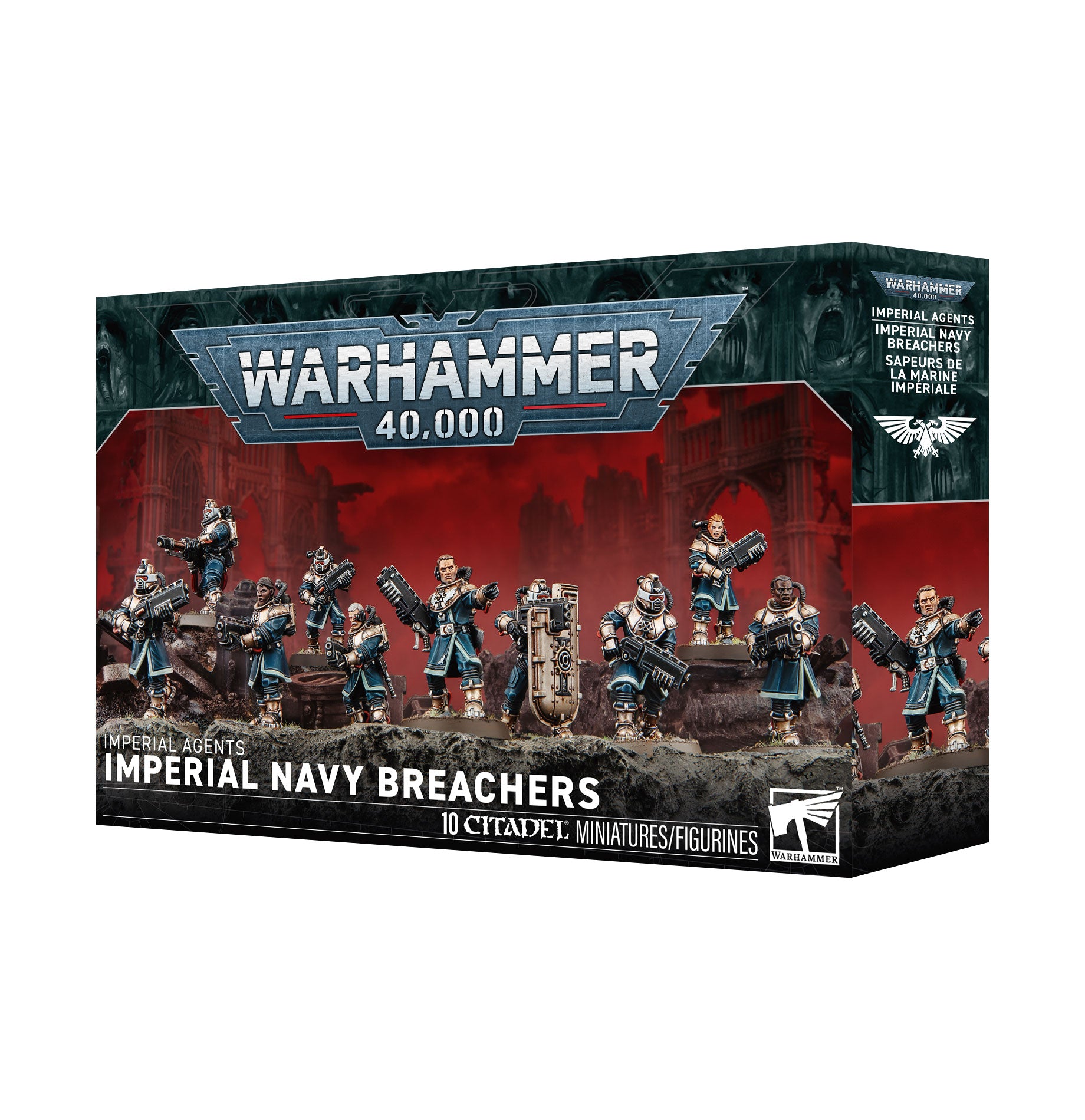 Warhammer 40,000- Imperial Agents- Imperial navy Breachers