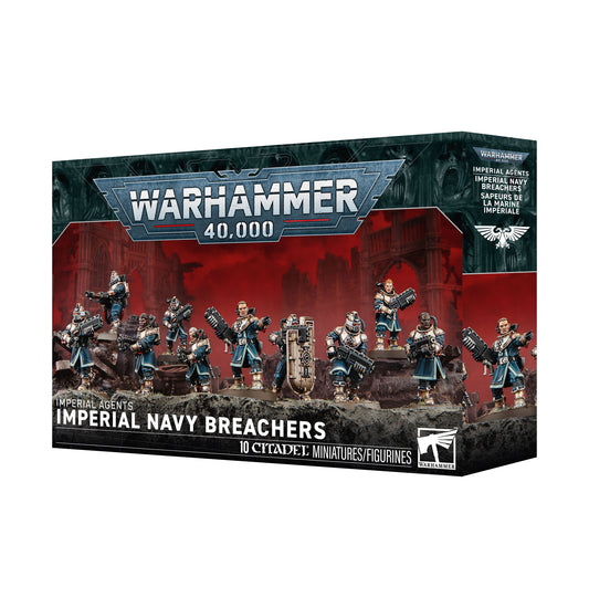 Warhammer 40,000- Imperial Agents- Imperial navy Breachers