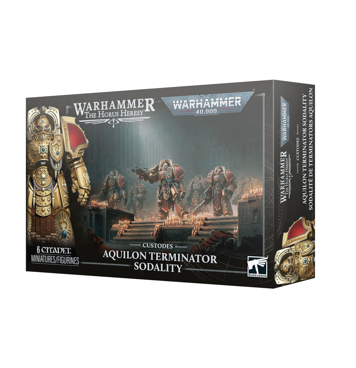 Games Workshop Custodes: Aquilon Terminator Sodality