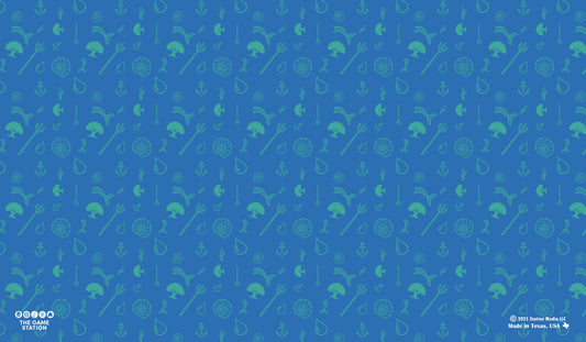 Merfolk Pattern TCG Playmat 24x14
