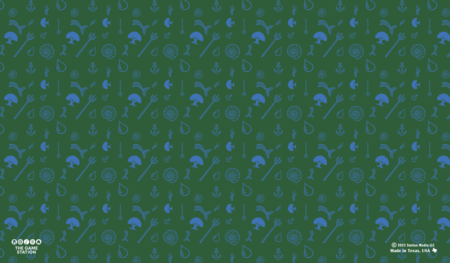 Merfolk Pattern TCG Playmat 24x14