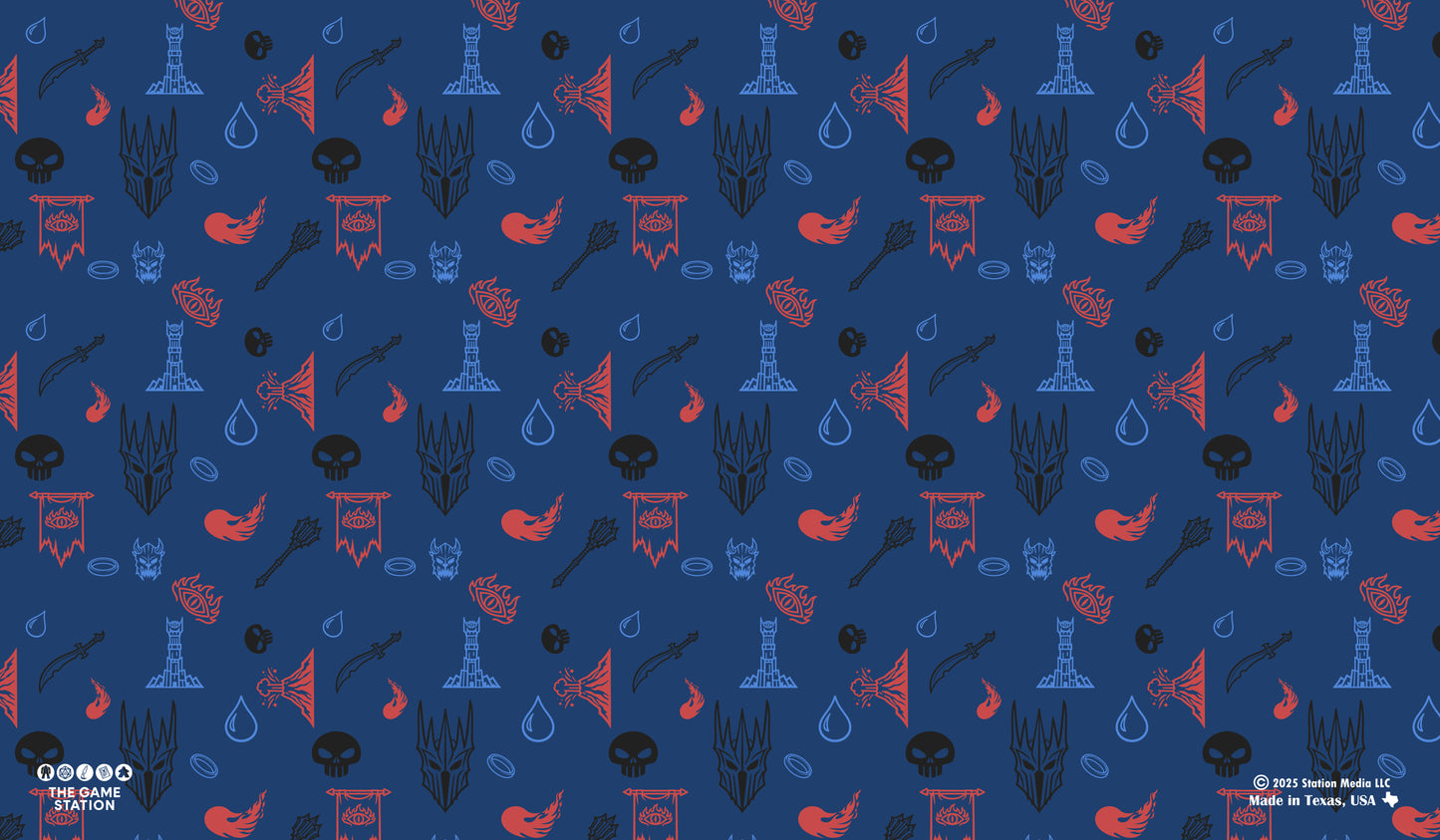 Dark Lord Pattern TCG Playmat 24x14