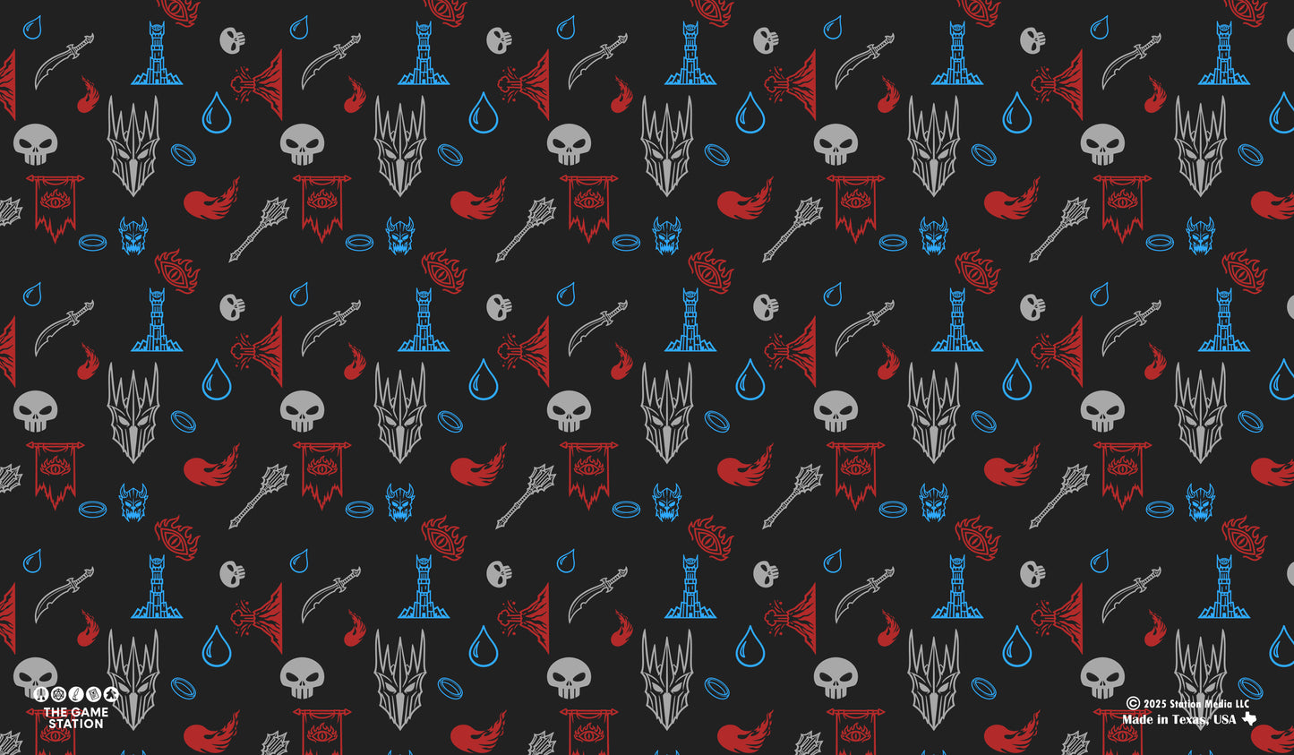Dark Lord Pattern TCG Playmat 24x14
