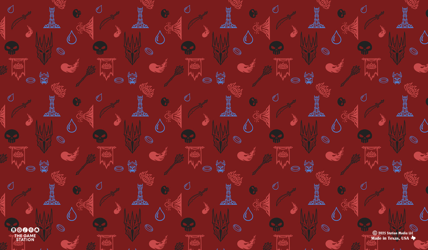 Dark Lord Pattern TCG Playmat 24x14