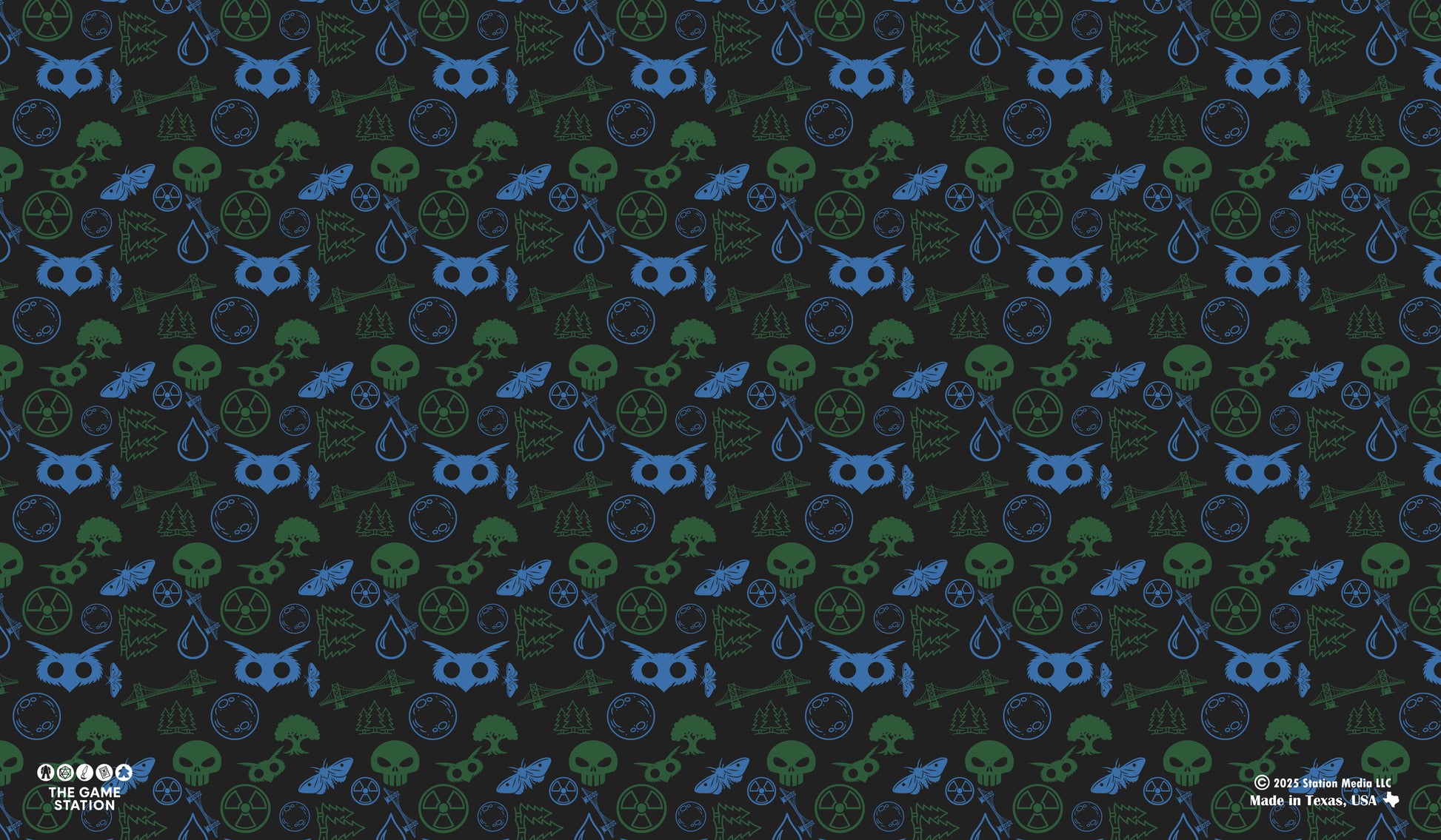 Mothman Pattern TCG Playmat 24x14