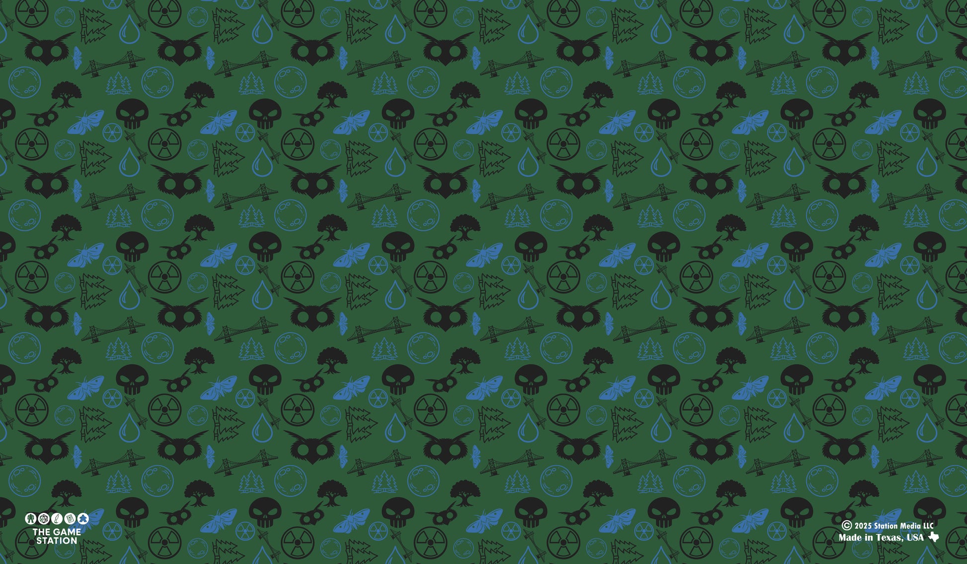 Mothman Pattern TCG Playmat 24x14