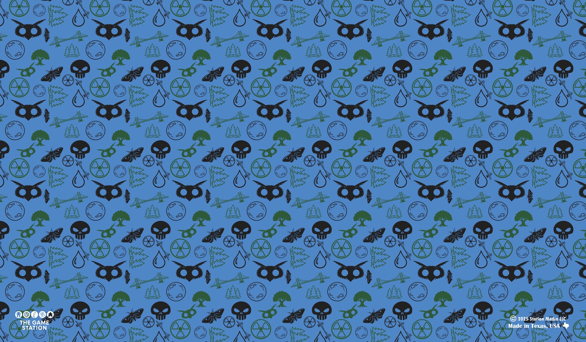 Mothman Pattern TCG Playmat 24x14