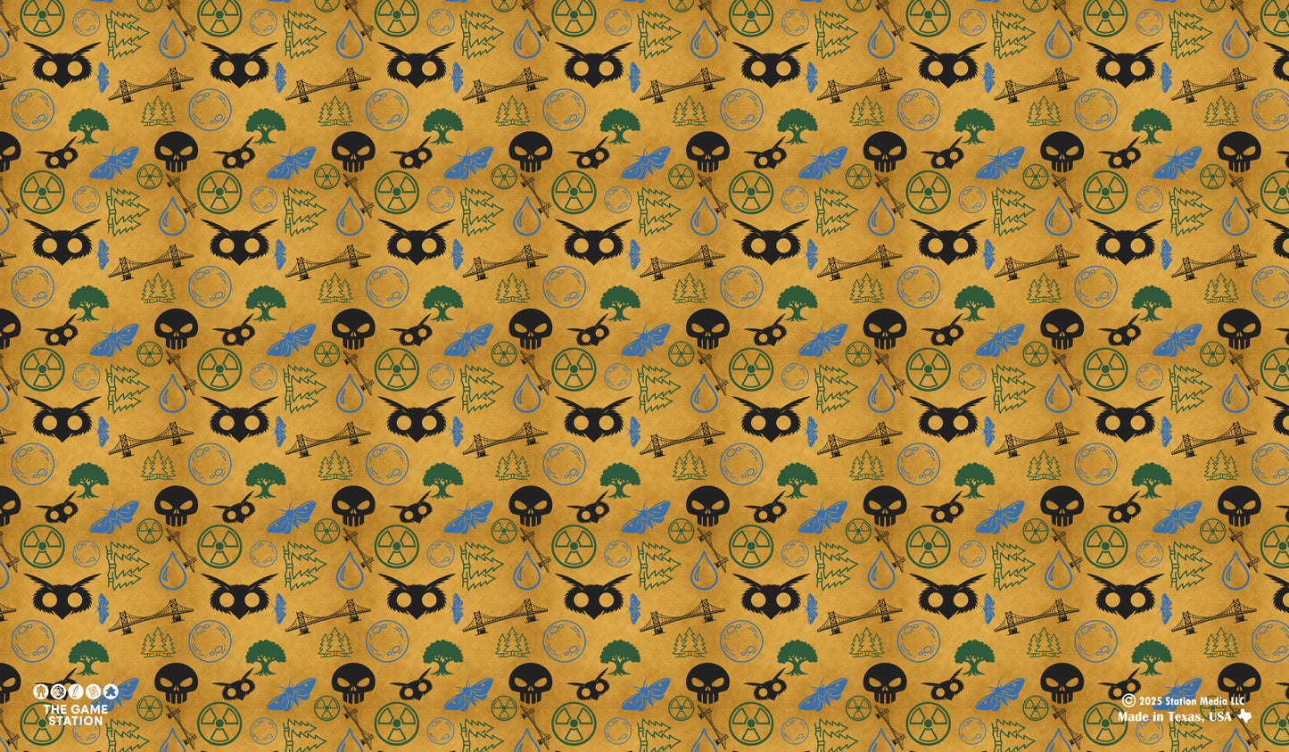 Mothman Pattern TCG Playmat 24x14