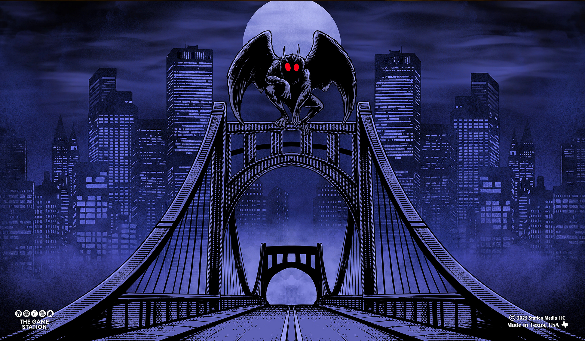Mothman TCG Playmat 24x14