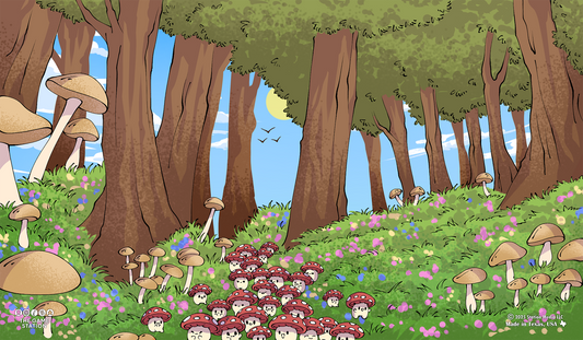 Mushroom Stampede TCG Playmat 24x14