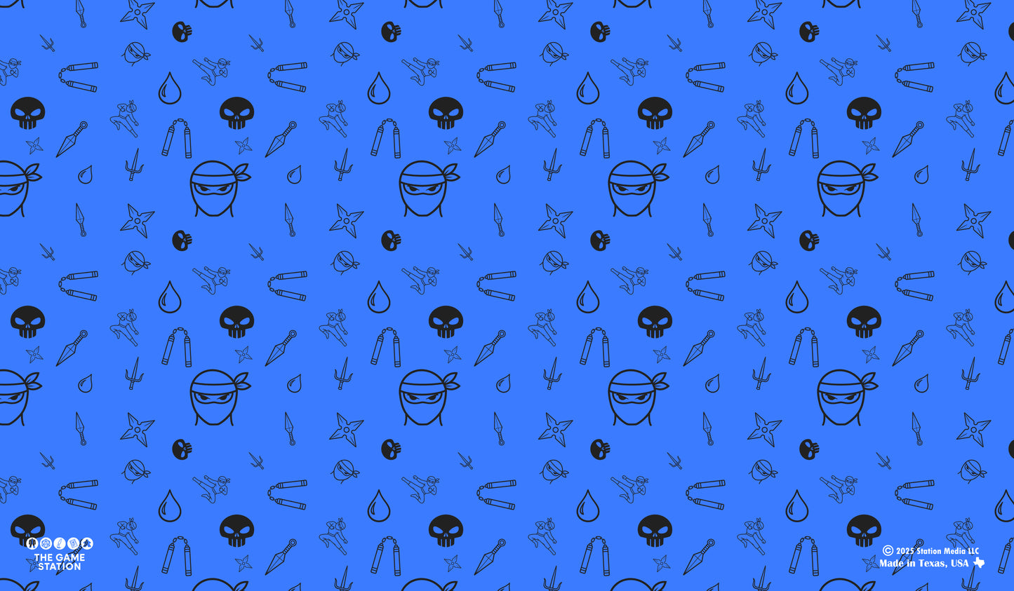 Ninja Pattern TCG Playmat 24x14