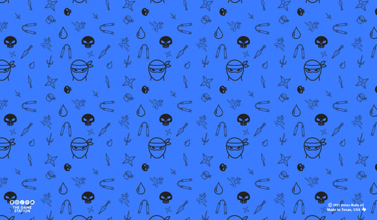 Ninja Pattern TCG Playmat 24x14