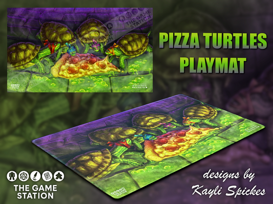 Pizza Shell Reptilian Playmat