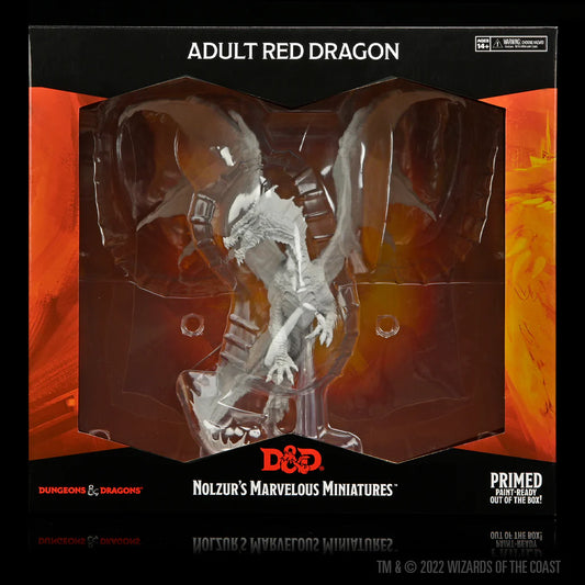 D&D Nolzur's Marvelous Miniatures: Unpainted Minis- Adult Red Dragon