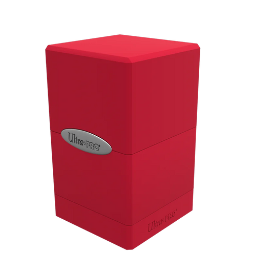 Ultra PRO Classic Satin Tower Apple Red Deck Box
