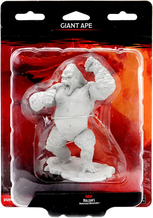 WizKids Dungeons & Dragons Nolzur's Marvelous Miniatures Unpainted Minis Wave 12 Giant Ape