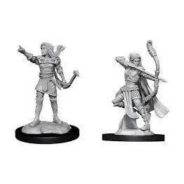 WizKids Dungeons & Dragons Nolzur's Marvelous Miniatures Unpainted Minis Wave 13 Elf Ranger Female