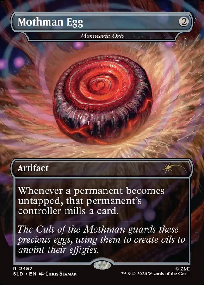 Mothman Egg - Mesmeric Orb - Secret Lair Drop Series #2457 (Near Mint)