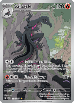 Salazzle - Ascended Heroes #224 (Near Mint)