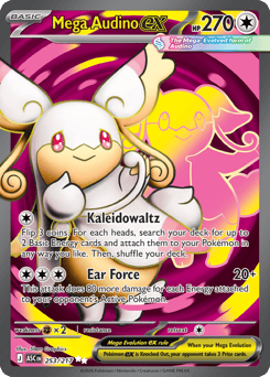 Mega Audino ex - Ascended Heroes #253 (Near Mint)