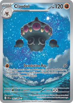 Claydol - Chaos Rising #92 (Near Mint)