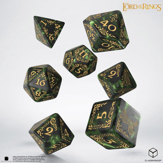 7-Die Set: The Lord of the Rings - Rohan Dice Set