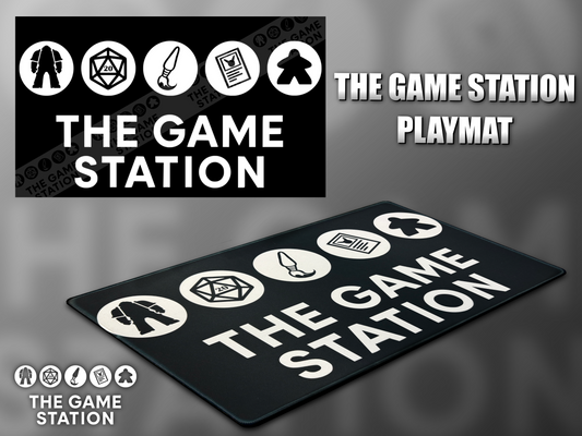 The Game Station Logo TCG Playmat 24x14
