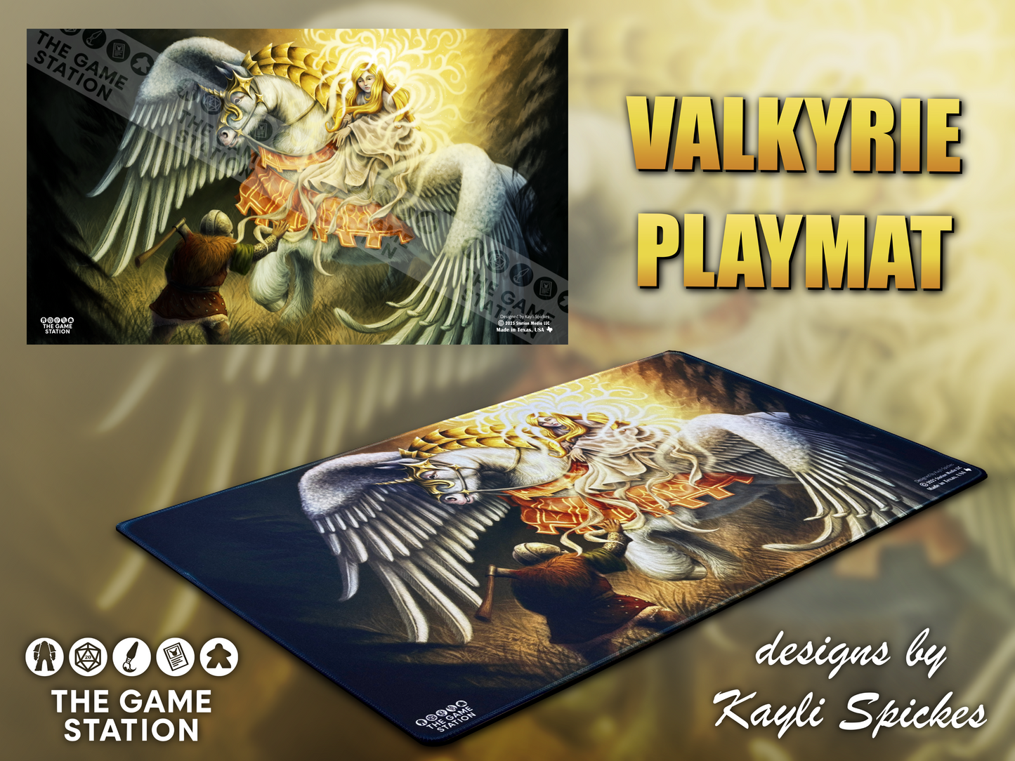Valkyrie TCG Playmat 24x14