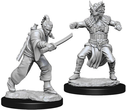 WizKids Dungeons & Dragons Nolzur's Marvelous Miniatures Unpainted Minis Wave 8 Male Human Monk