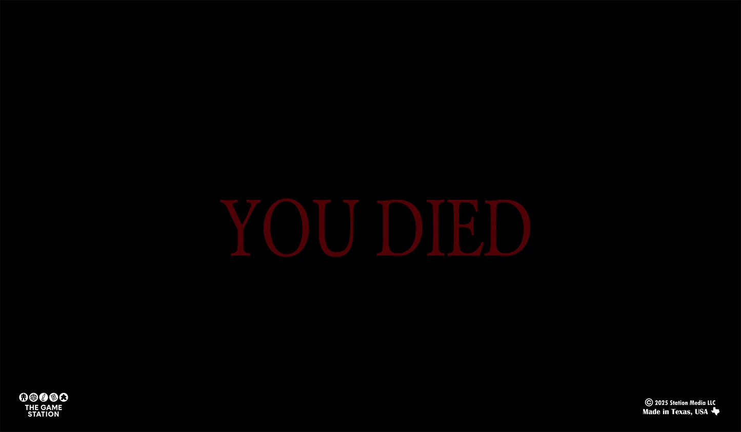 You Died Playmat