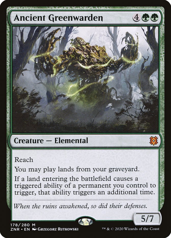 Ancient Greenwarden - Zendikar Rising #178 (Lightly Played)